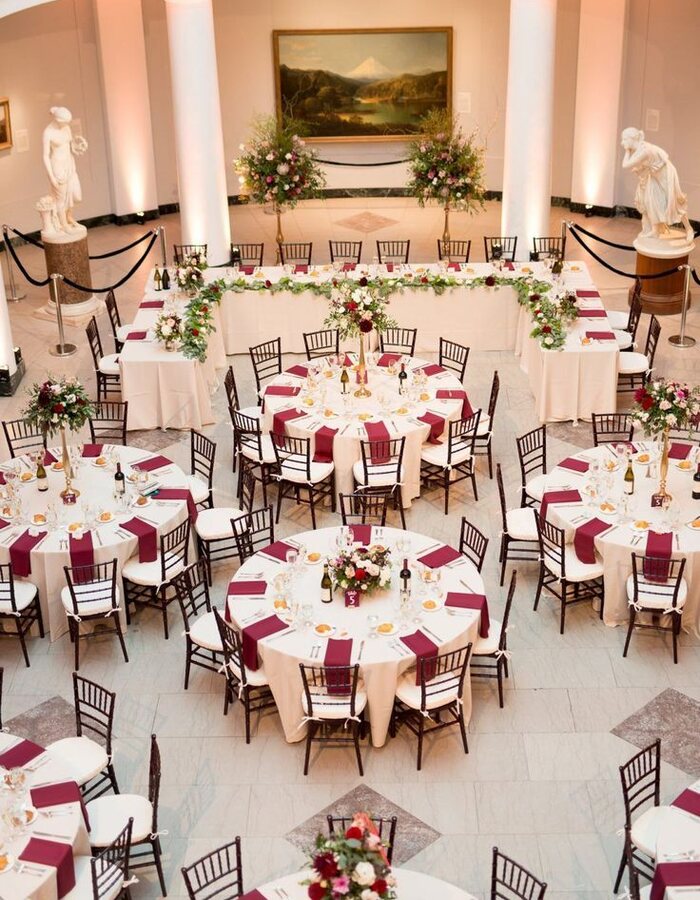 Elegant event and hospitality setup